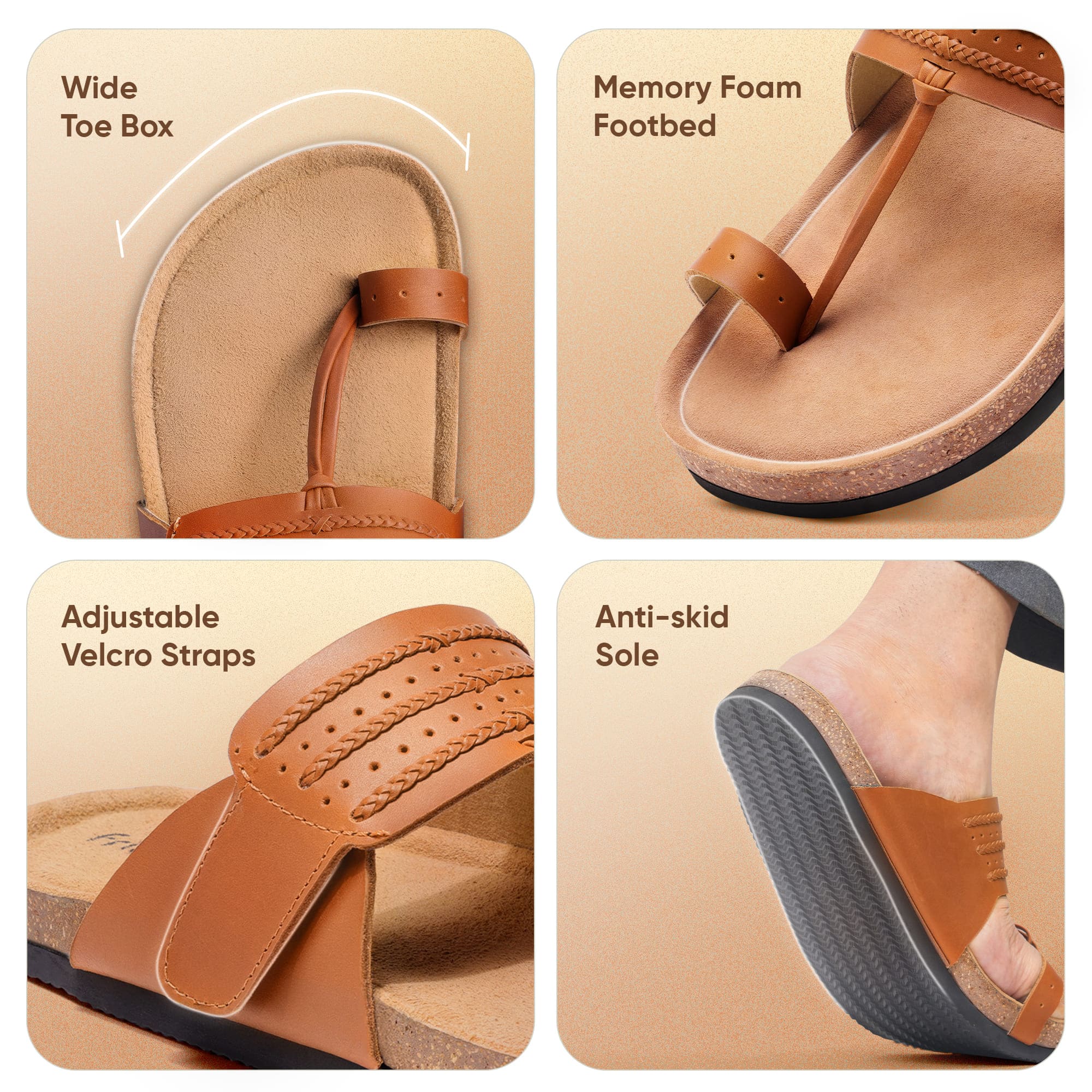 Frido Puneri Chappal - Men - Image 54