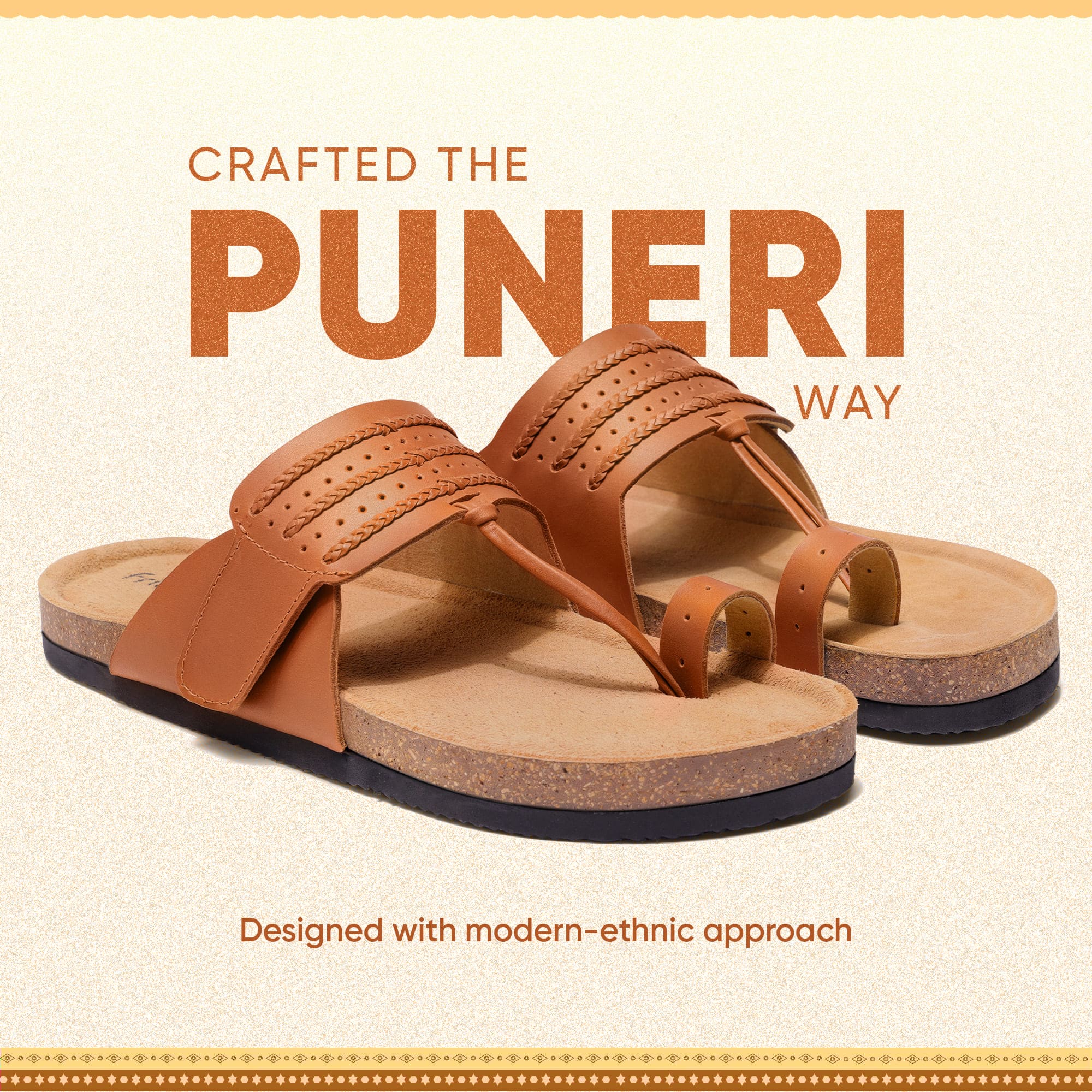 Frido Puneri Chappal - Men - Image 59