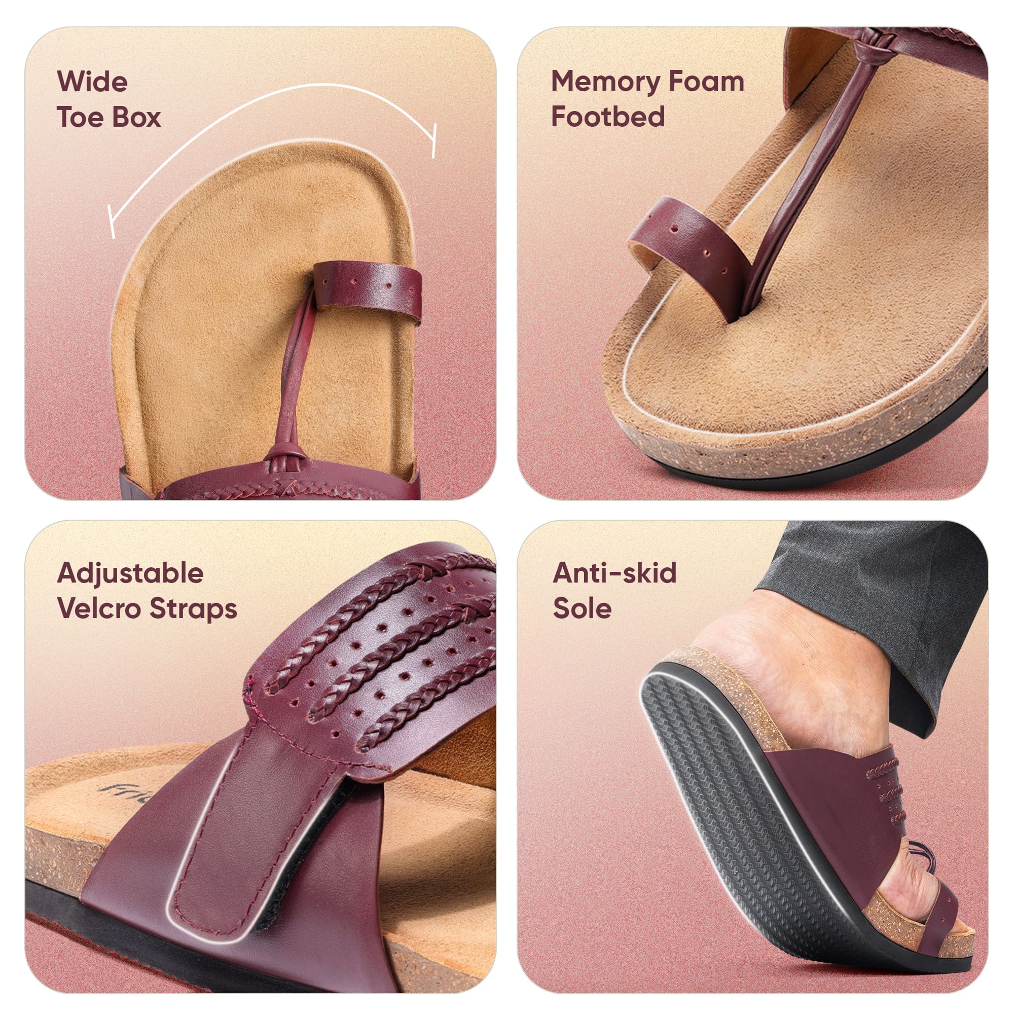 Frido Puneri Chappal - Men - Image 6