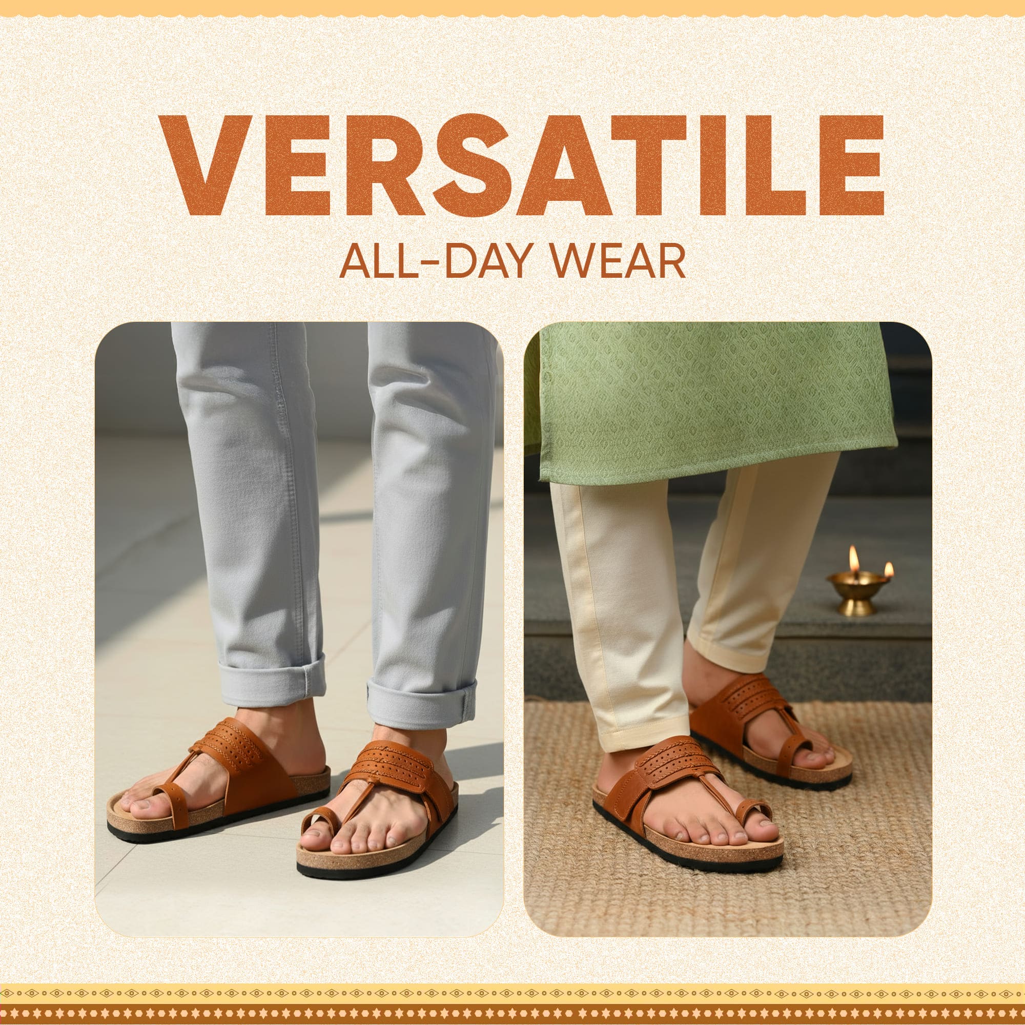 Frido Puneri Chappal - Men - Image 63