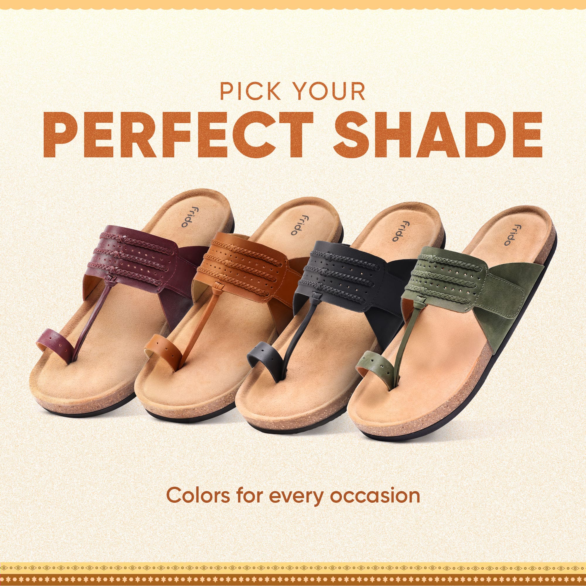 Frido Puneri Chappal - Men - Image 64