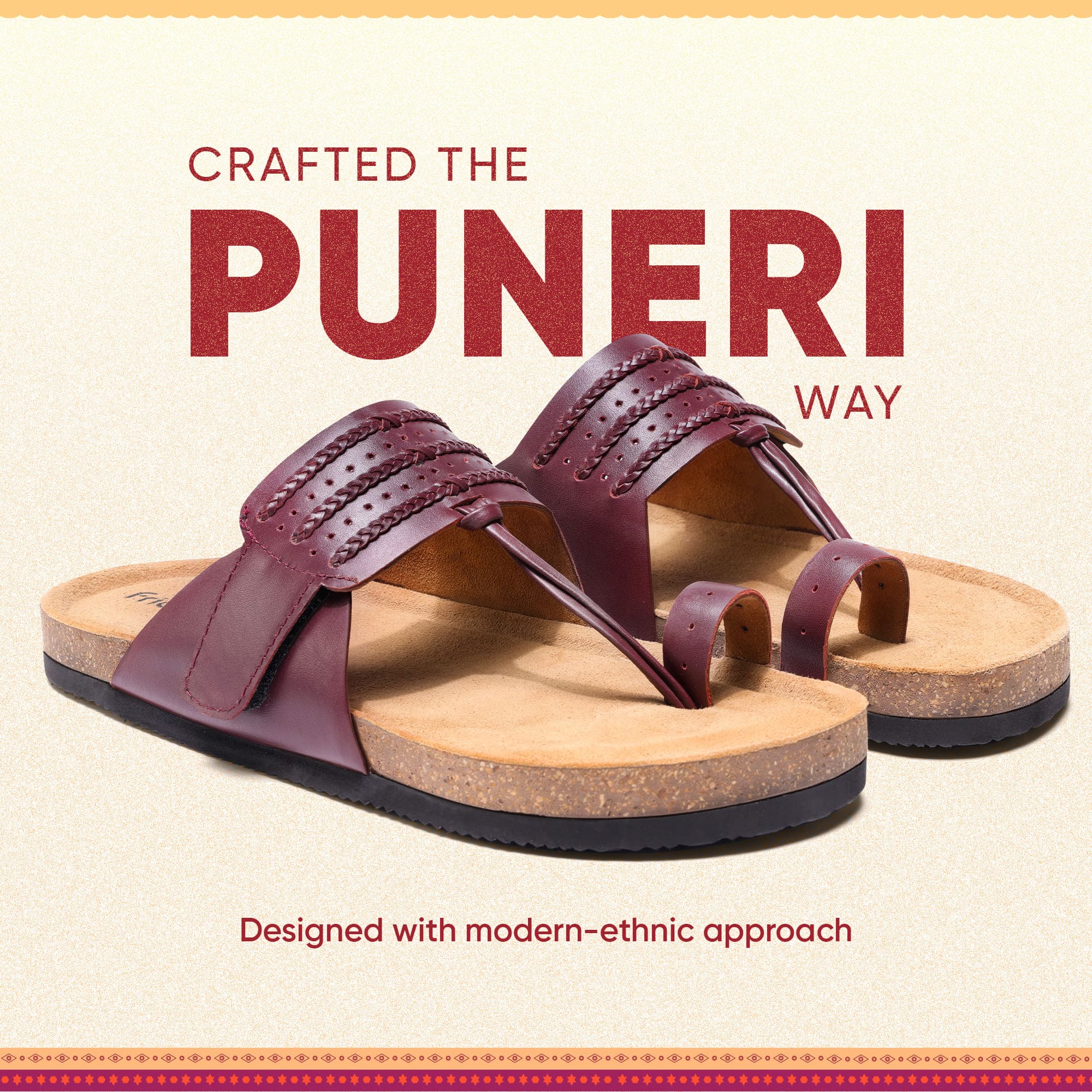 Frido Puneri Chappal - Men - Image 7