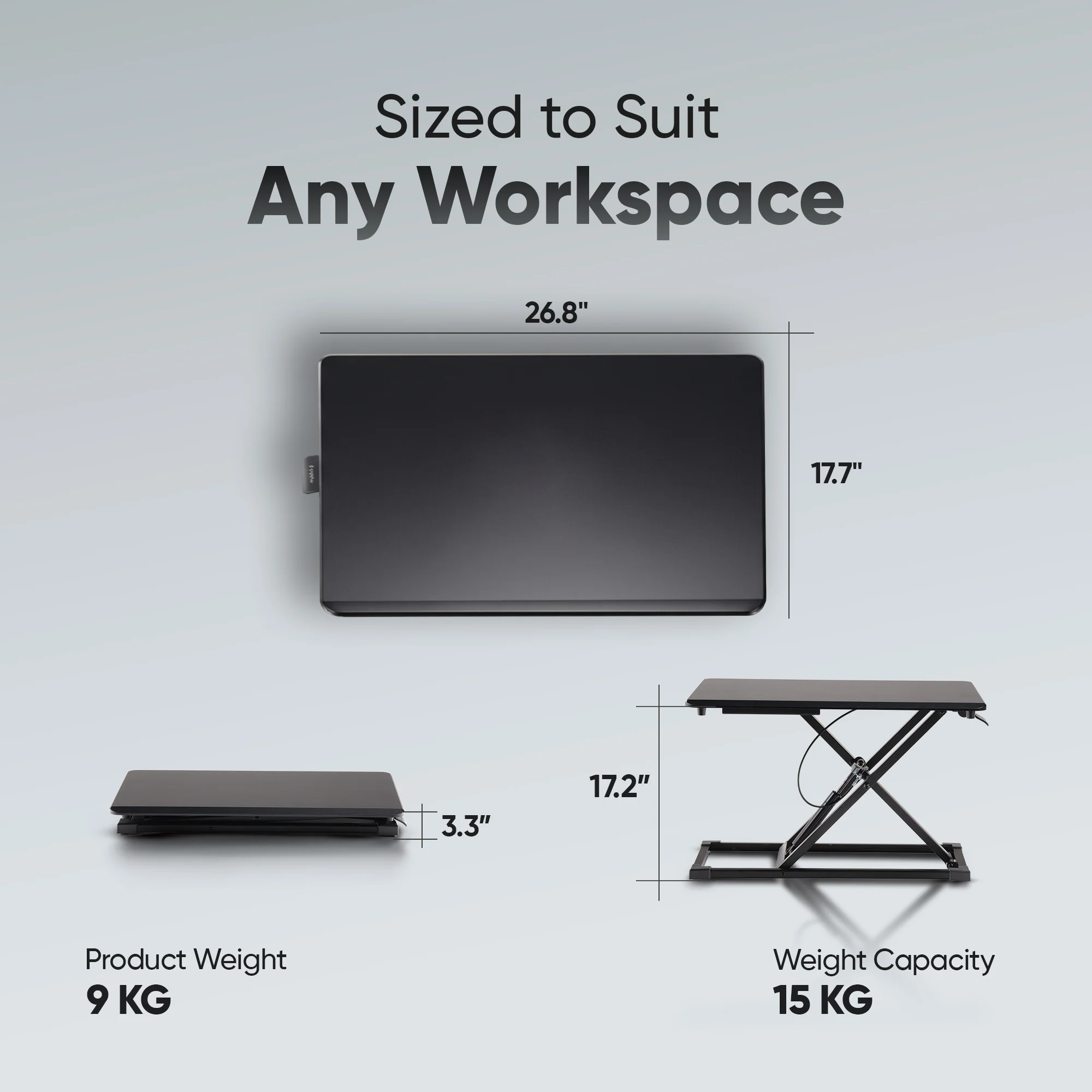 Frido Standing Desk Converter - Image 4