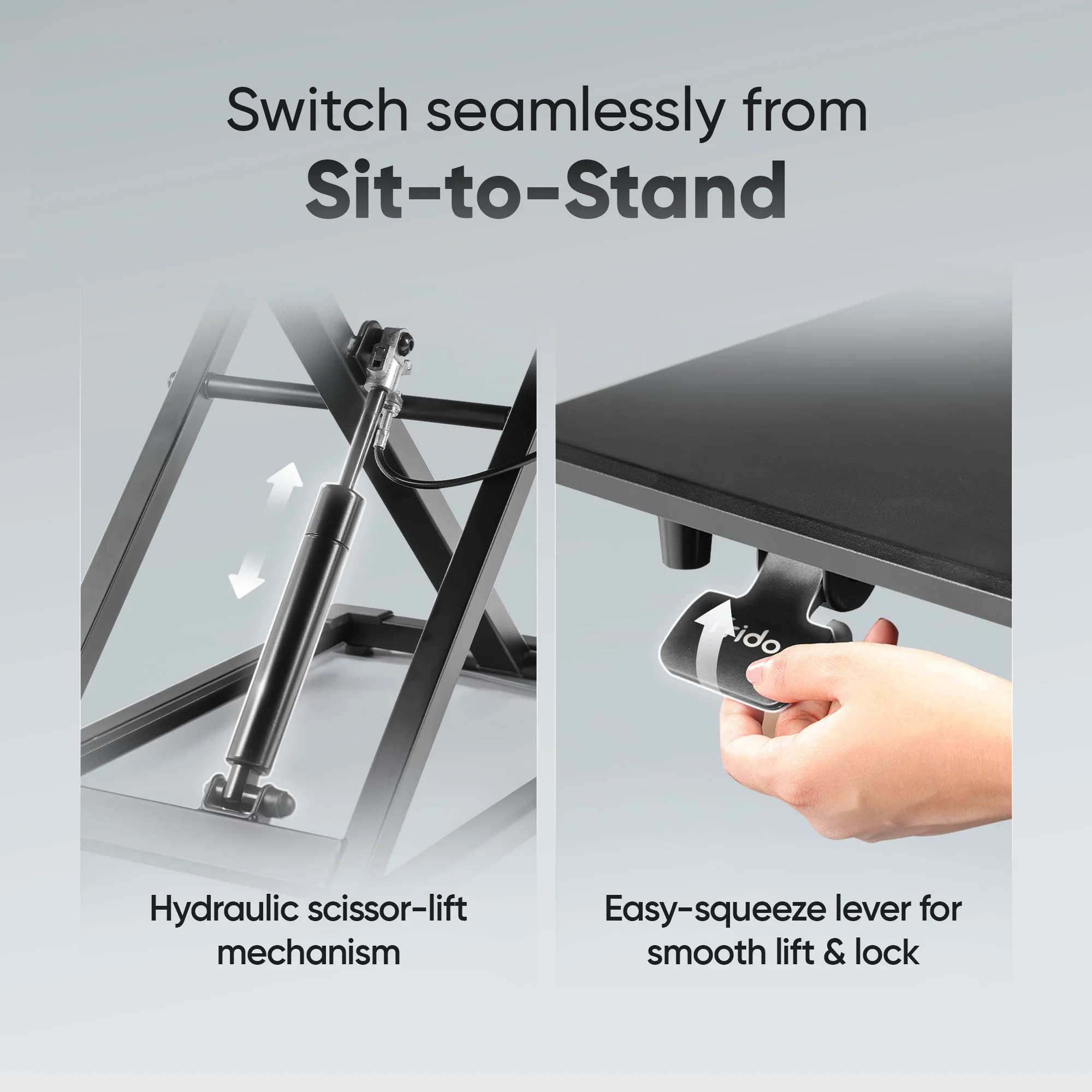 Frido Standing Desk Converter - Image 6