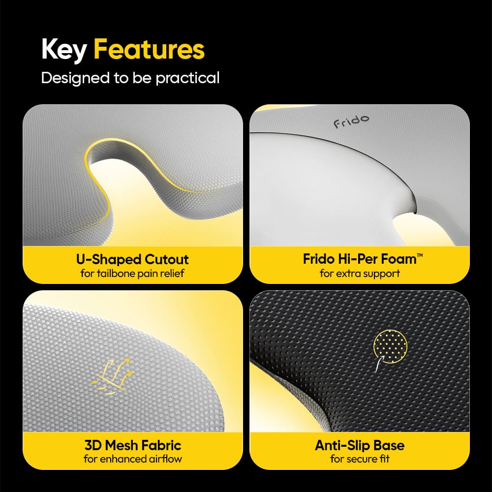 Frido Ultimate Car Wedge Seat Cushion - Image 10