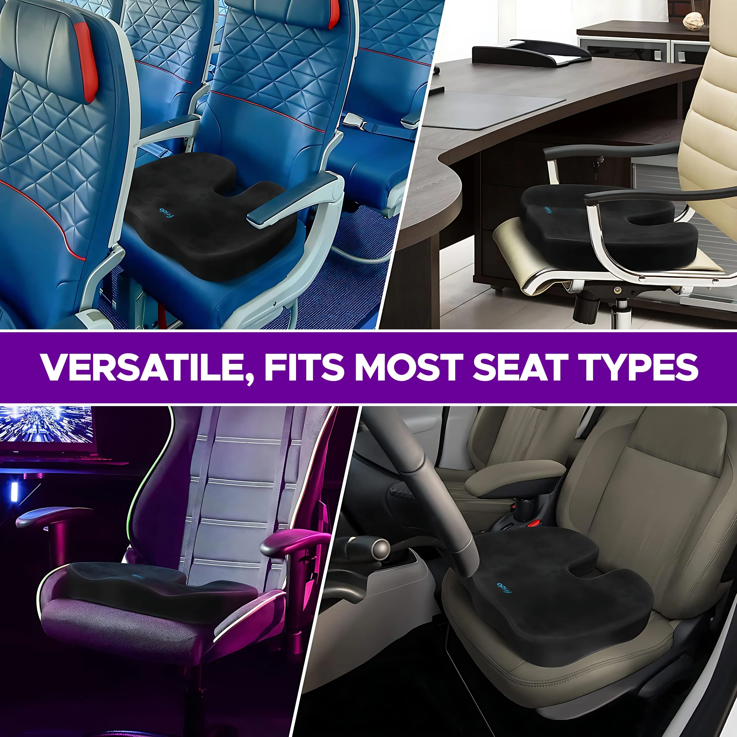 Frido Ultimate Coccyx Seat Cushion - Image 4