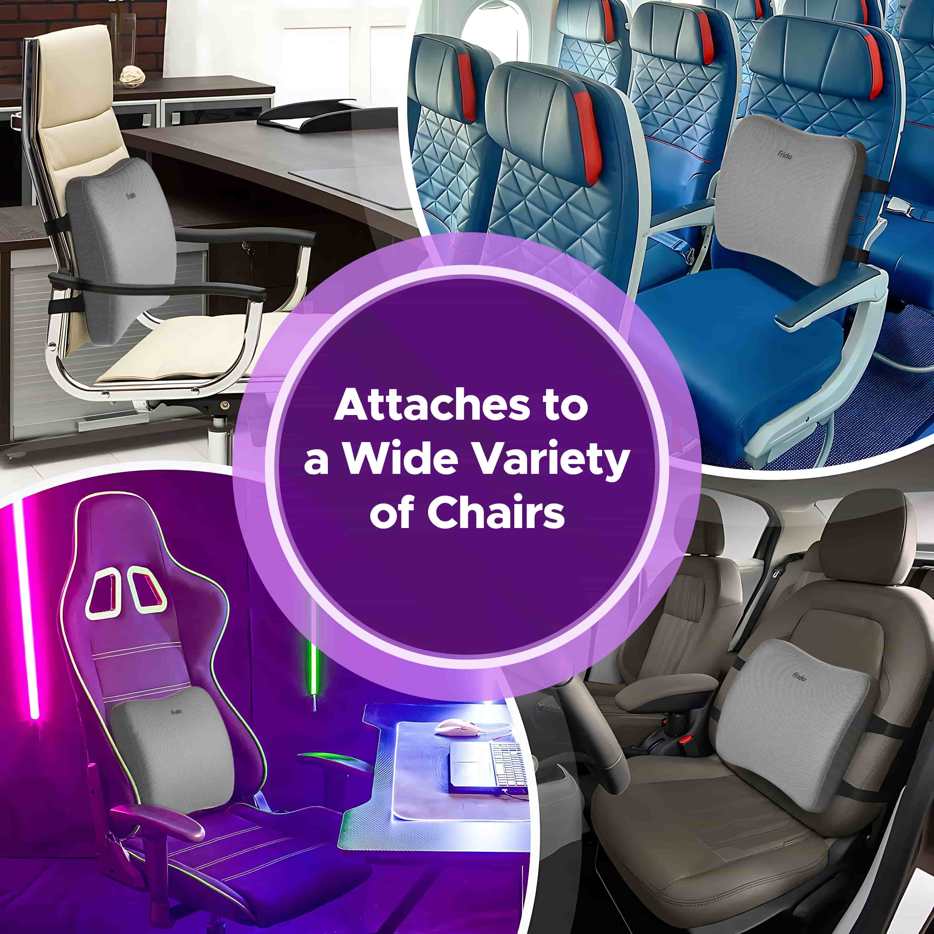 Frido Ultimate Back Lumbar Cushion - Image 4