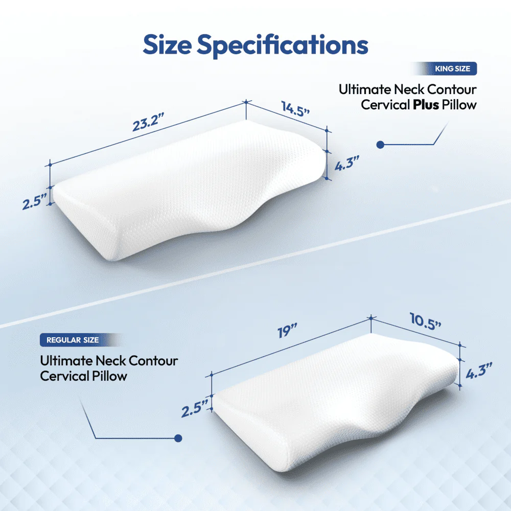 Frido Ultimate Neck Contour Cervical Plus Pillow - Image 13