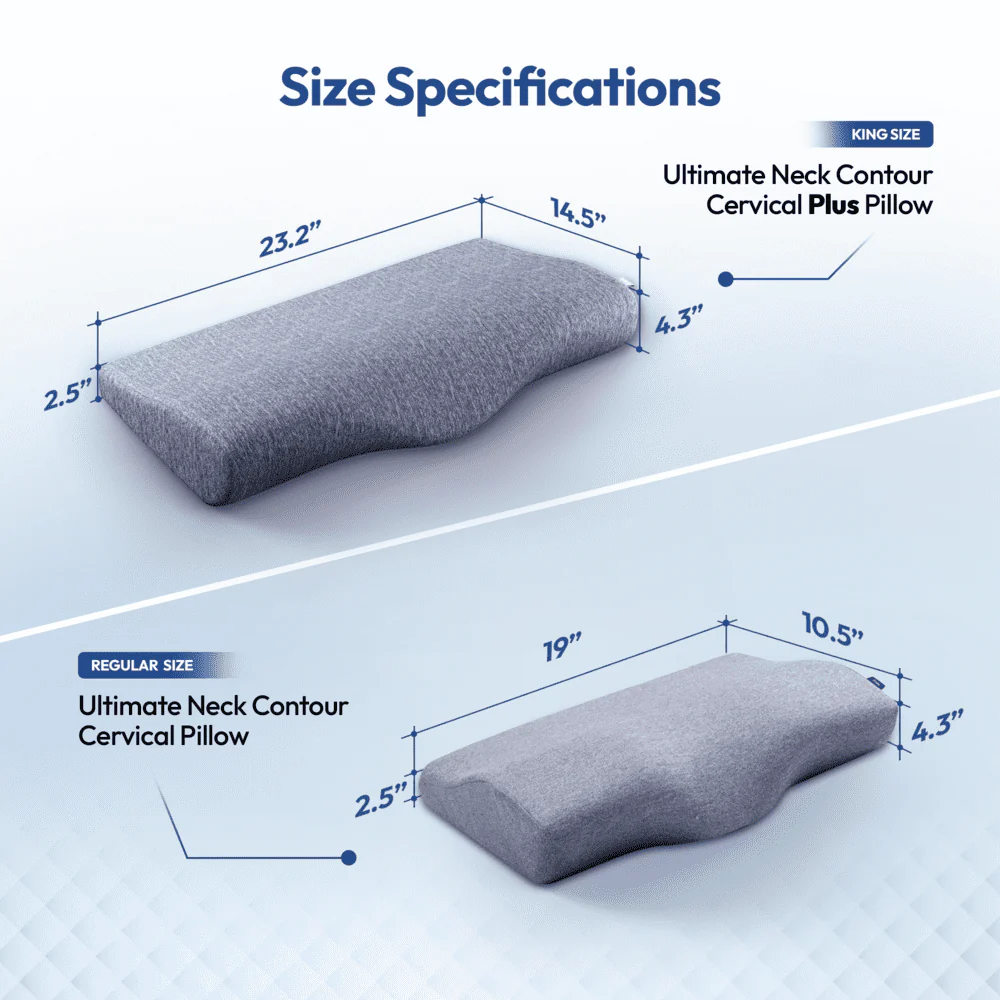 Frido Ultimate Neck Contour Cervical Plus Pillow - Image 7