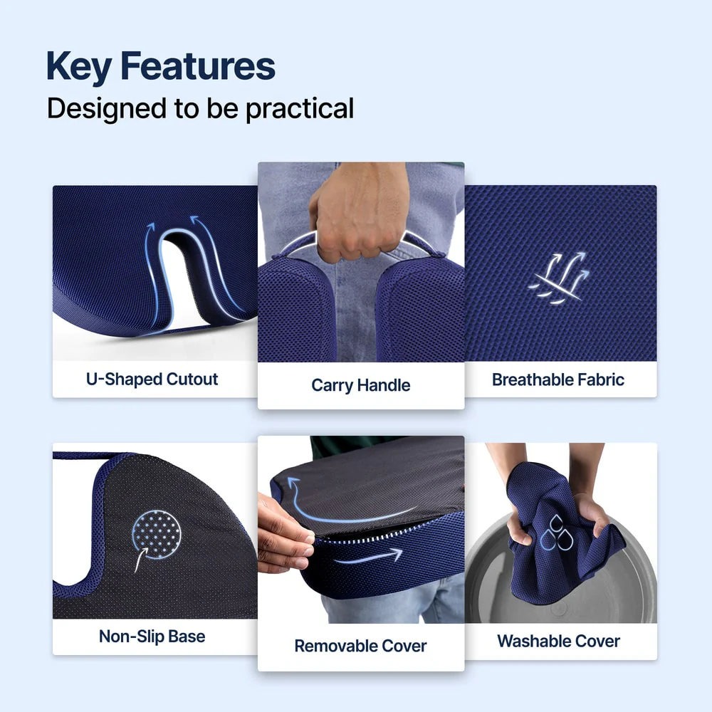 Frido Ultimate Tailbone Pain Relief Seat Cushion - Image 10