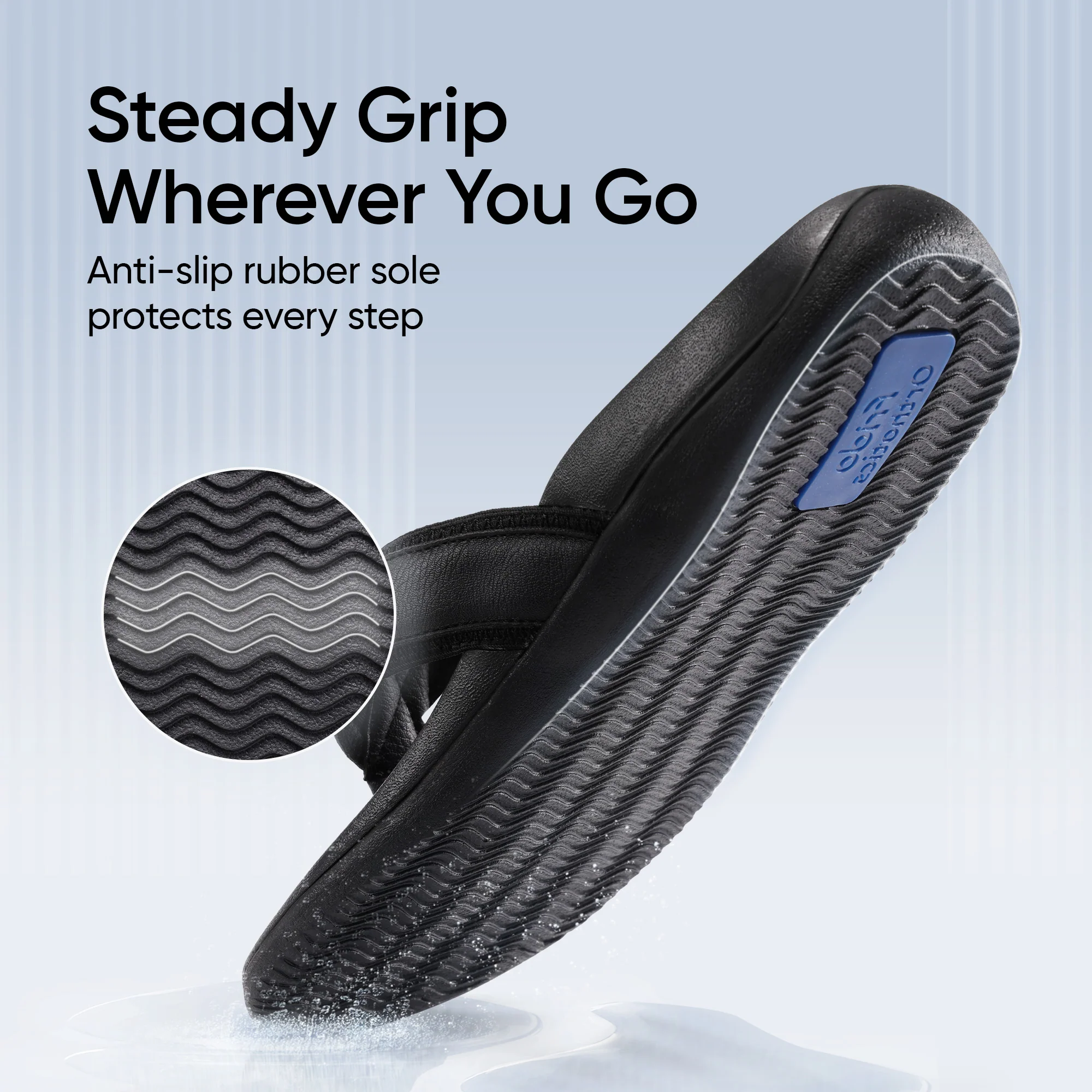 Frido Unisex Orthotics V-Strap Sandals - Image 10