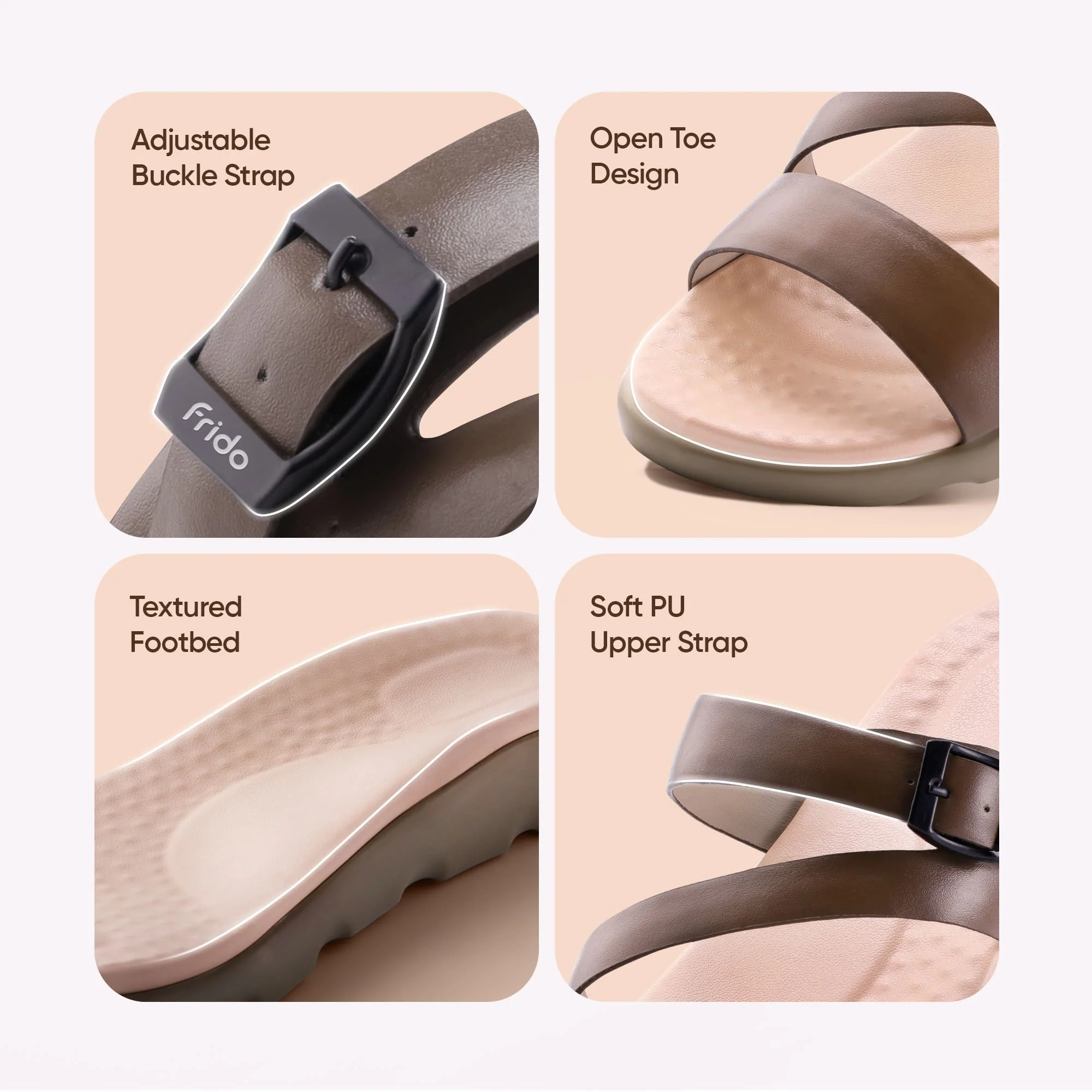 Frido Women's Cloud Comfort Sandal - Toeless - Image 21