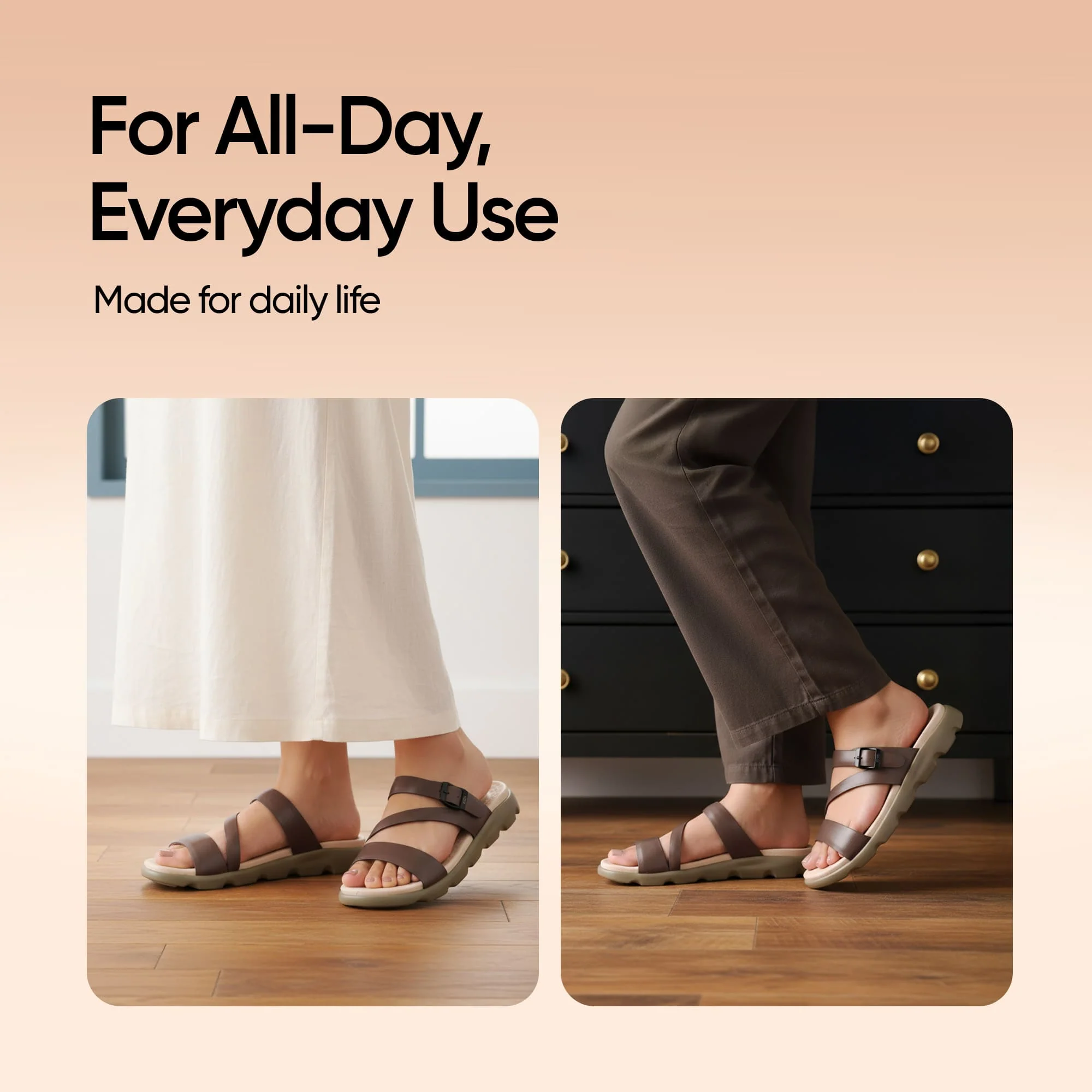 Frido Women's Cloud Comfort Sandal - Toeless - Image 33