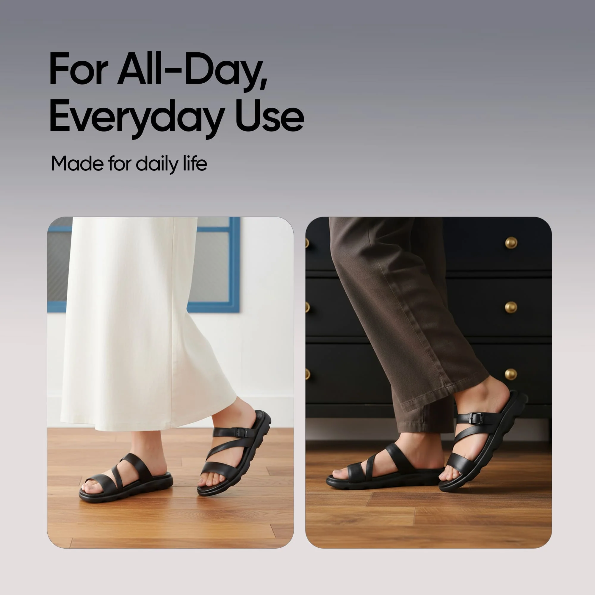 Frido Women's Cloud Comfort Sandal - Toeless - Image 50