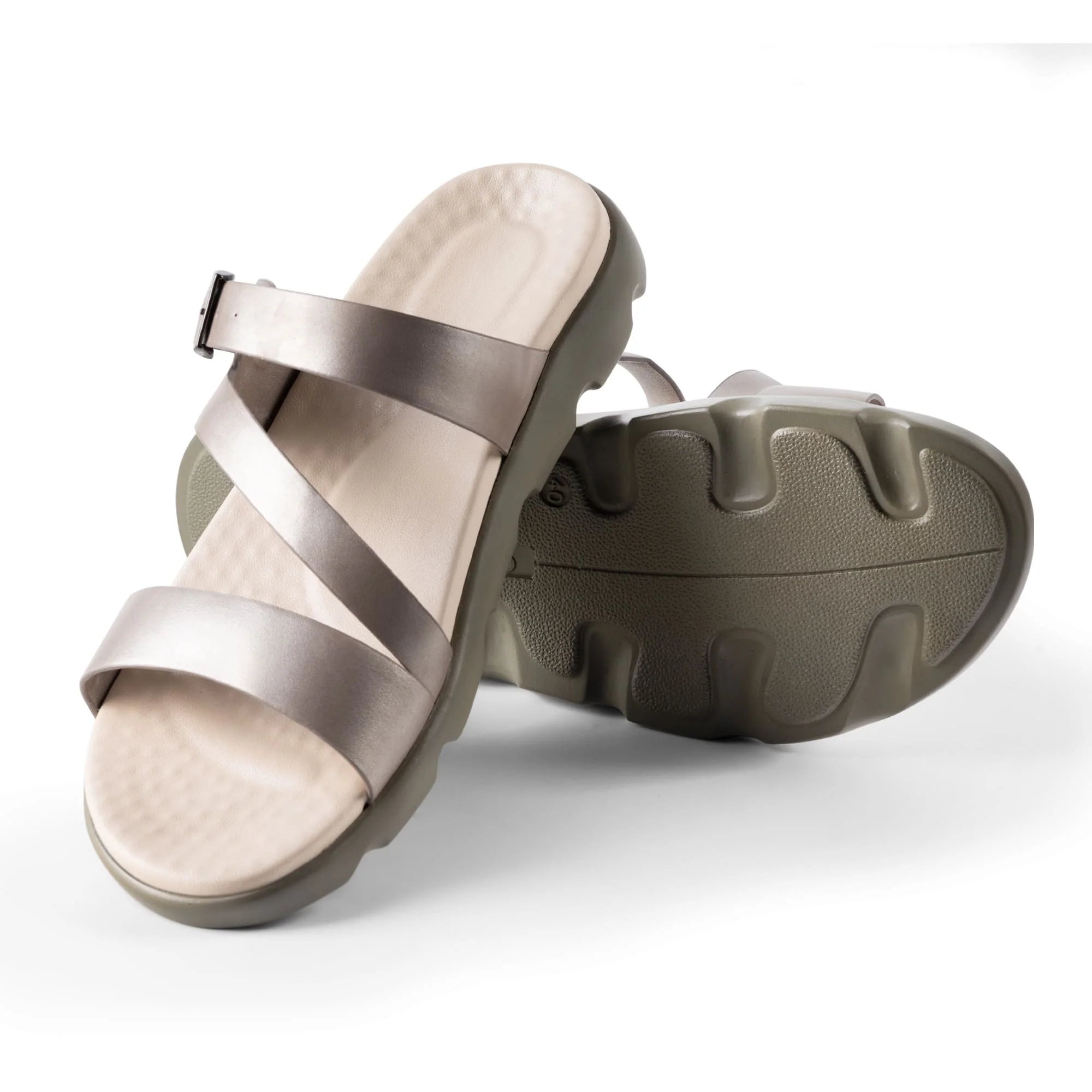 Frido Women's Cloud Comfort Sandal - Toeless - Image 87