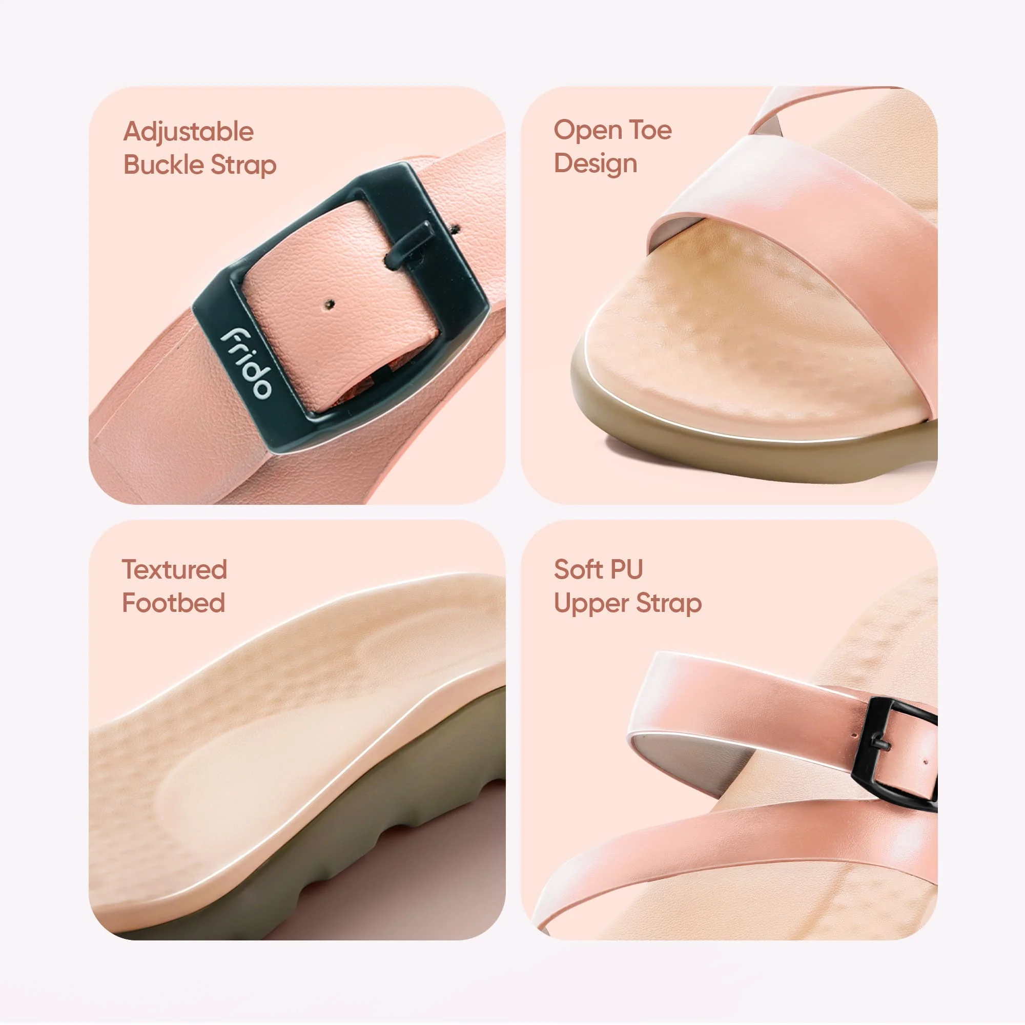 Frido Women's Cloud Comfort Sandal - Toeless - Image 97