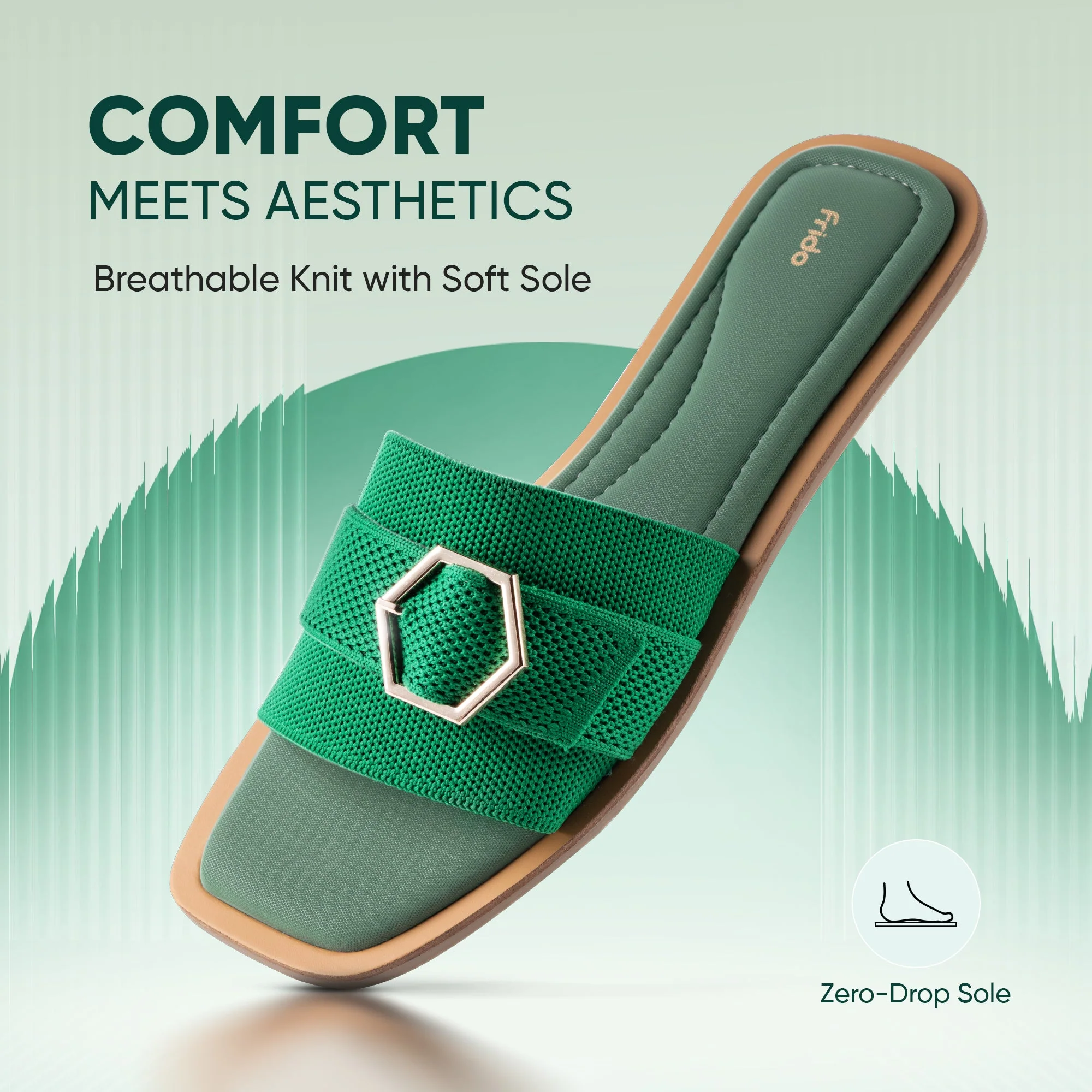 Frido Women's Comfort Flat Sandal - Image 10