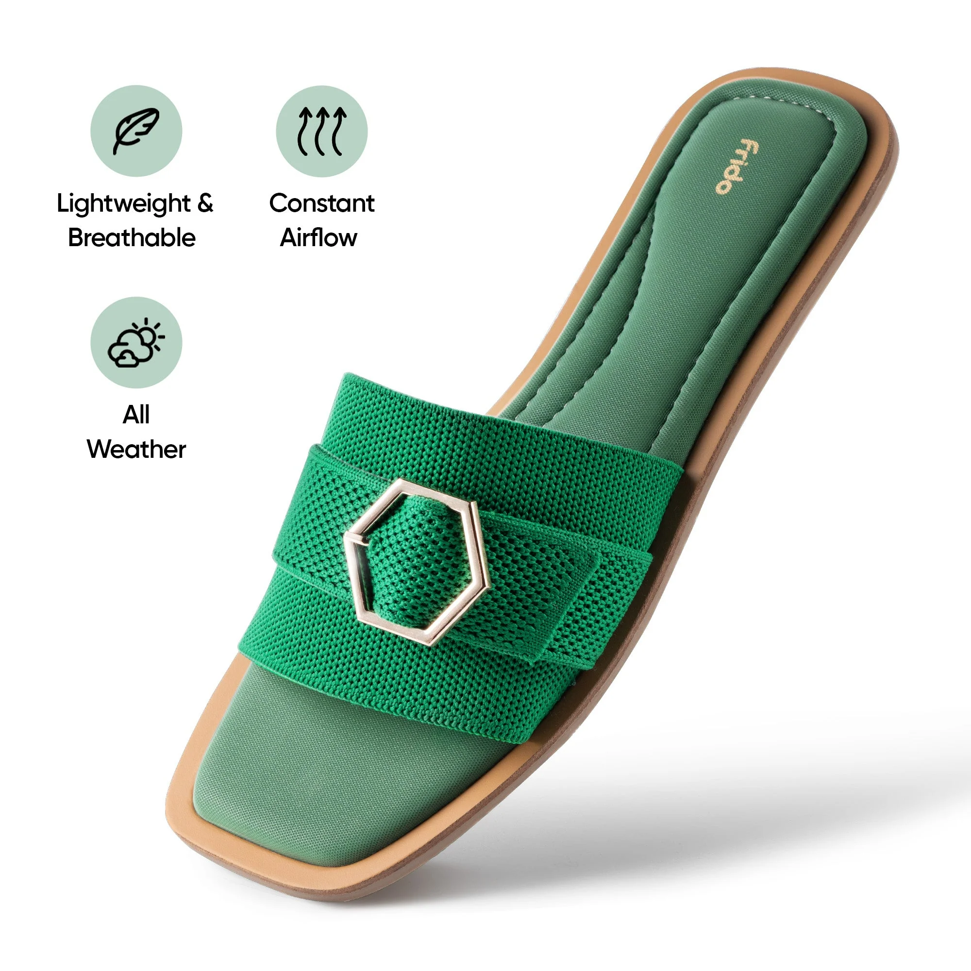 Frido Women's Comfort Flat Sandal - Image 12