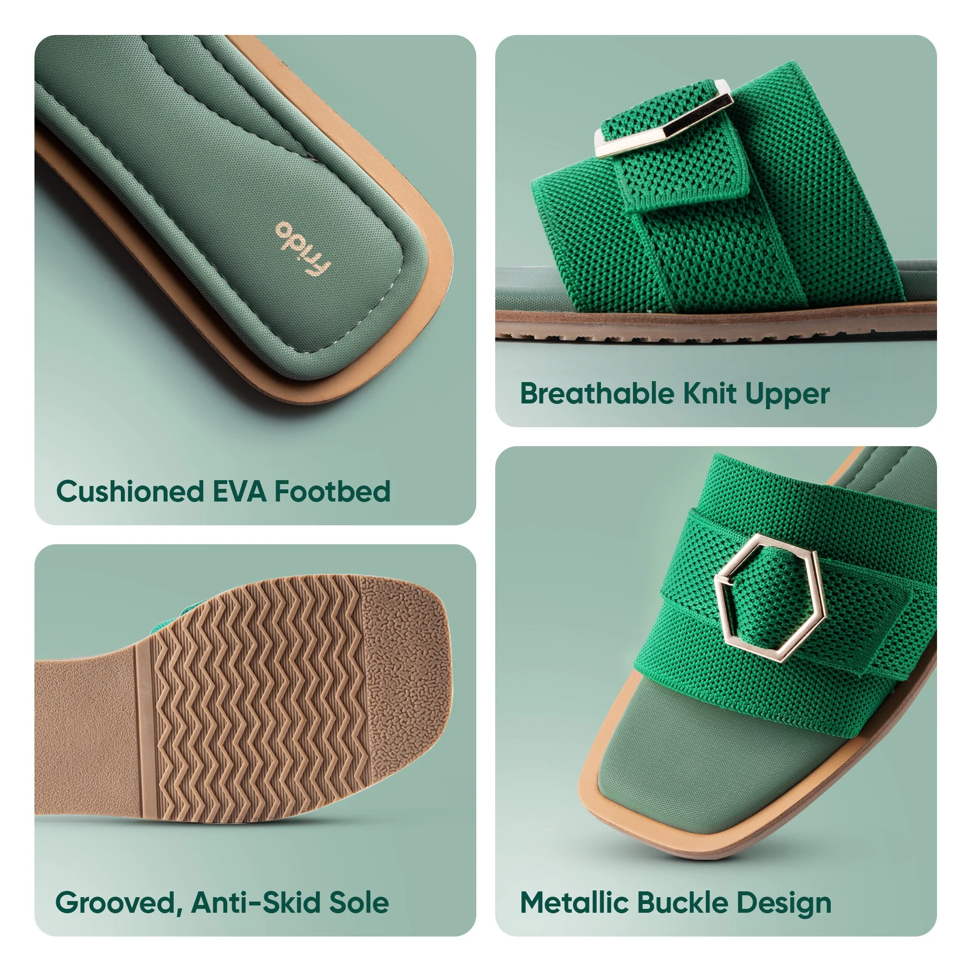 Frido Women's Comfort Flat Sandal - Image 13