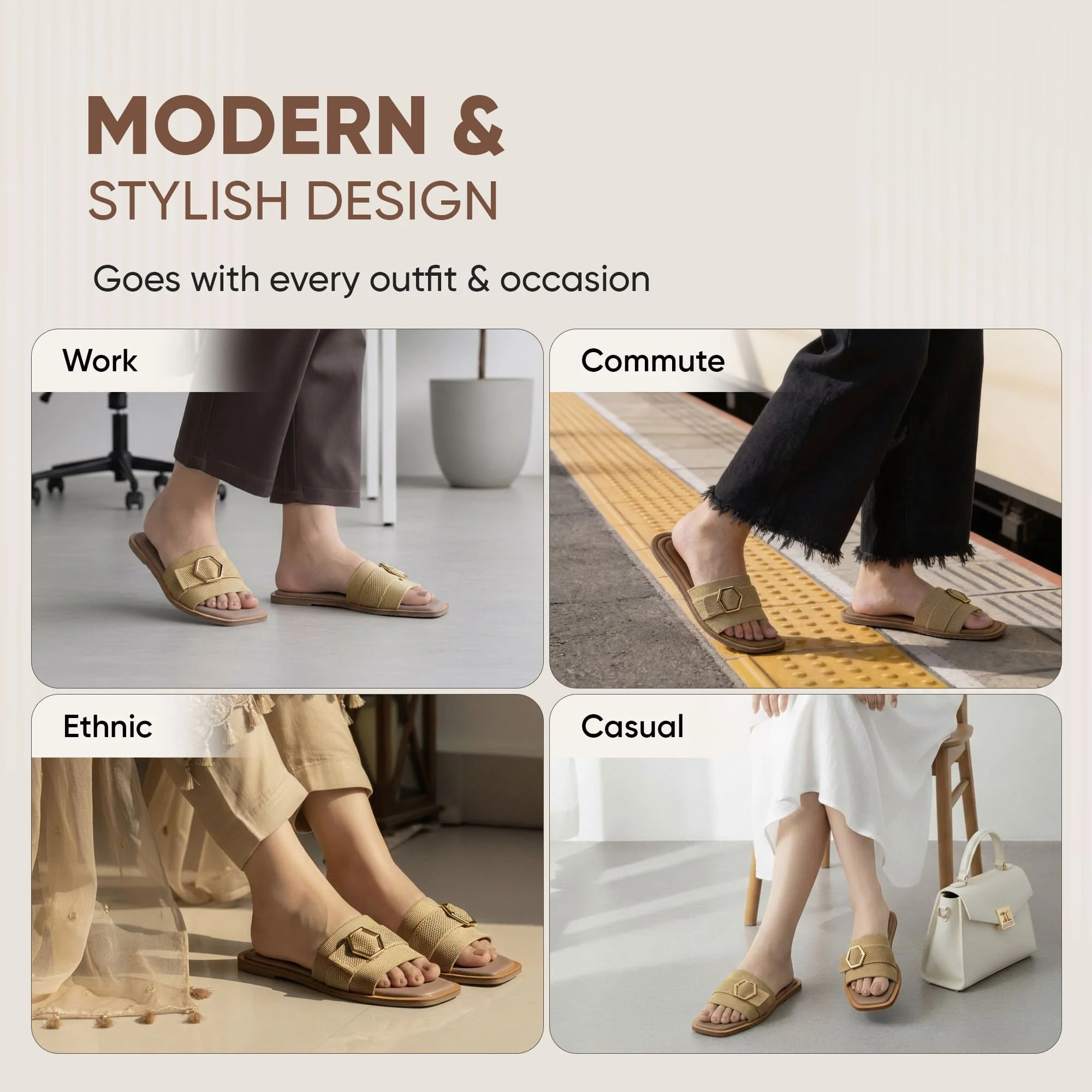 Frido Women's Comfort Flat Sandal - Image 26