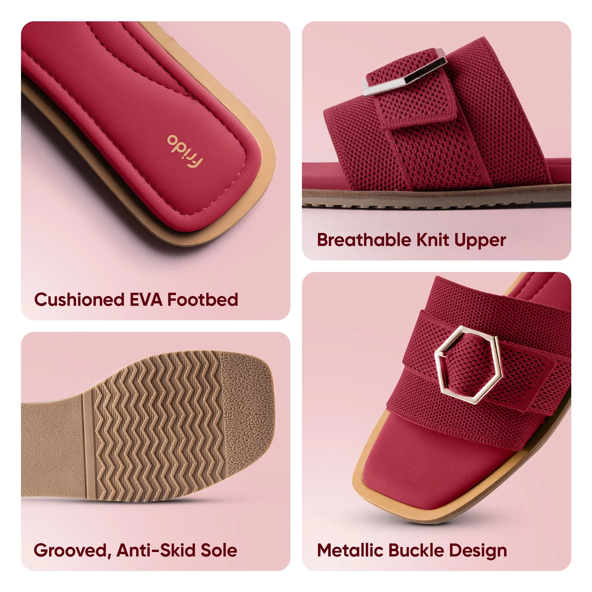 Frido Women's Comfort Flat Sandal - Image 36