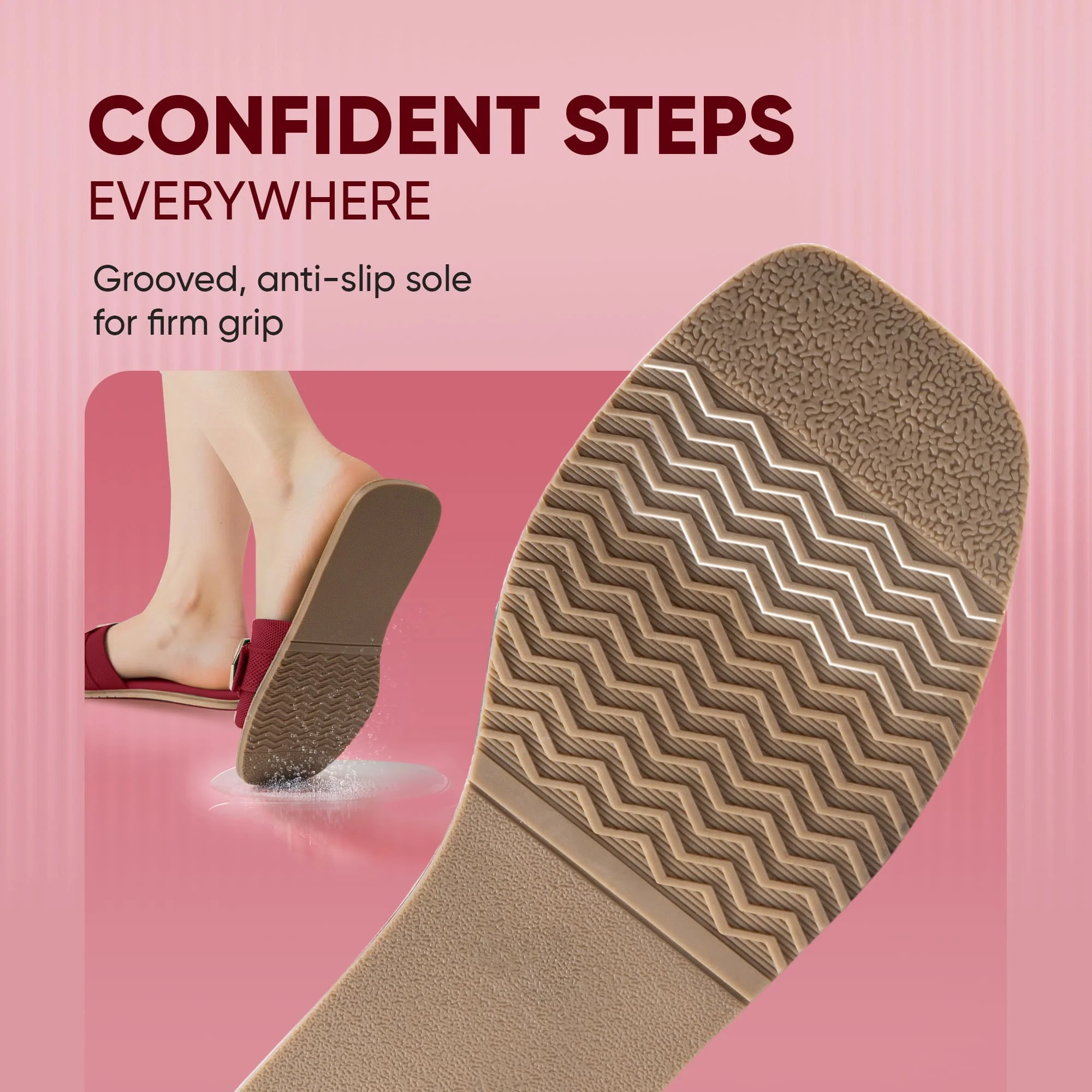 Frido Women's Comfort Flat Sandal - Image 38