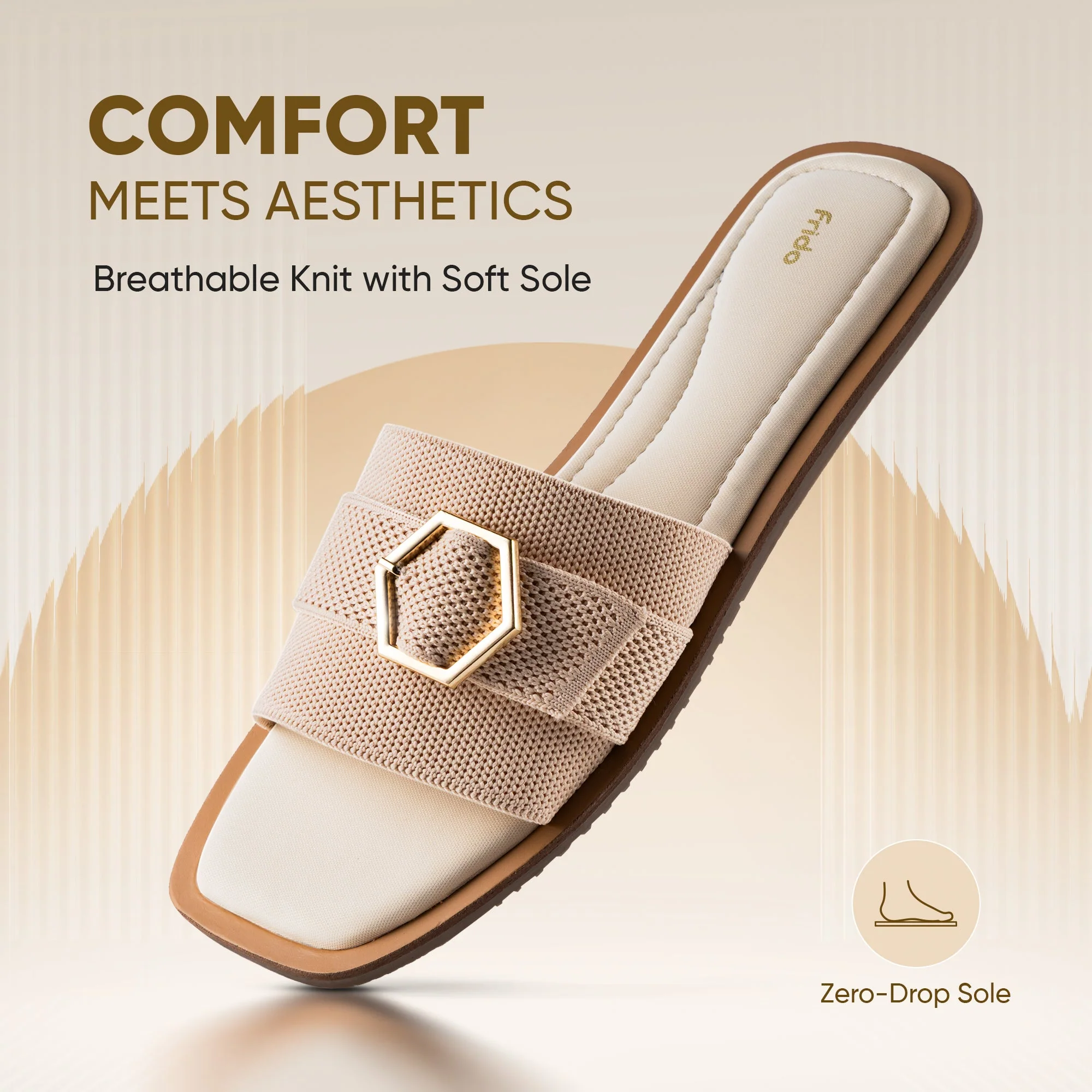 Frido Women's Comfort Flat Sandal - Image 4