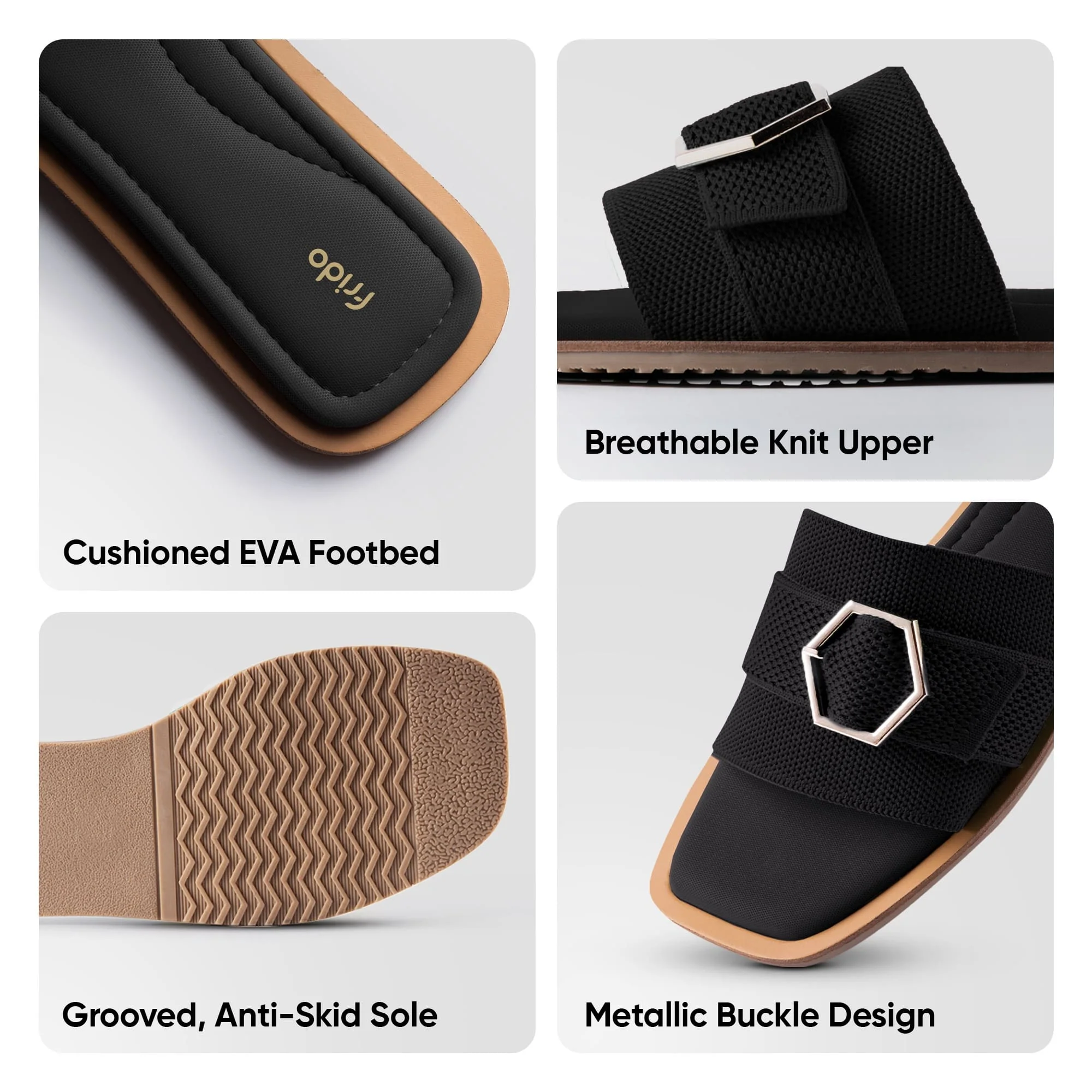 Frido Women's Comfort Flat Sandal - Image 49