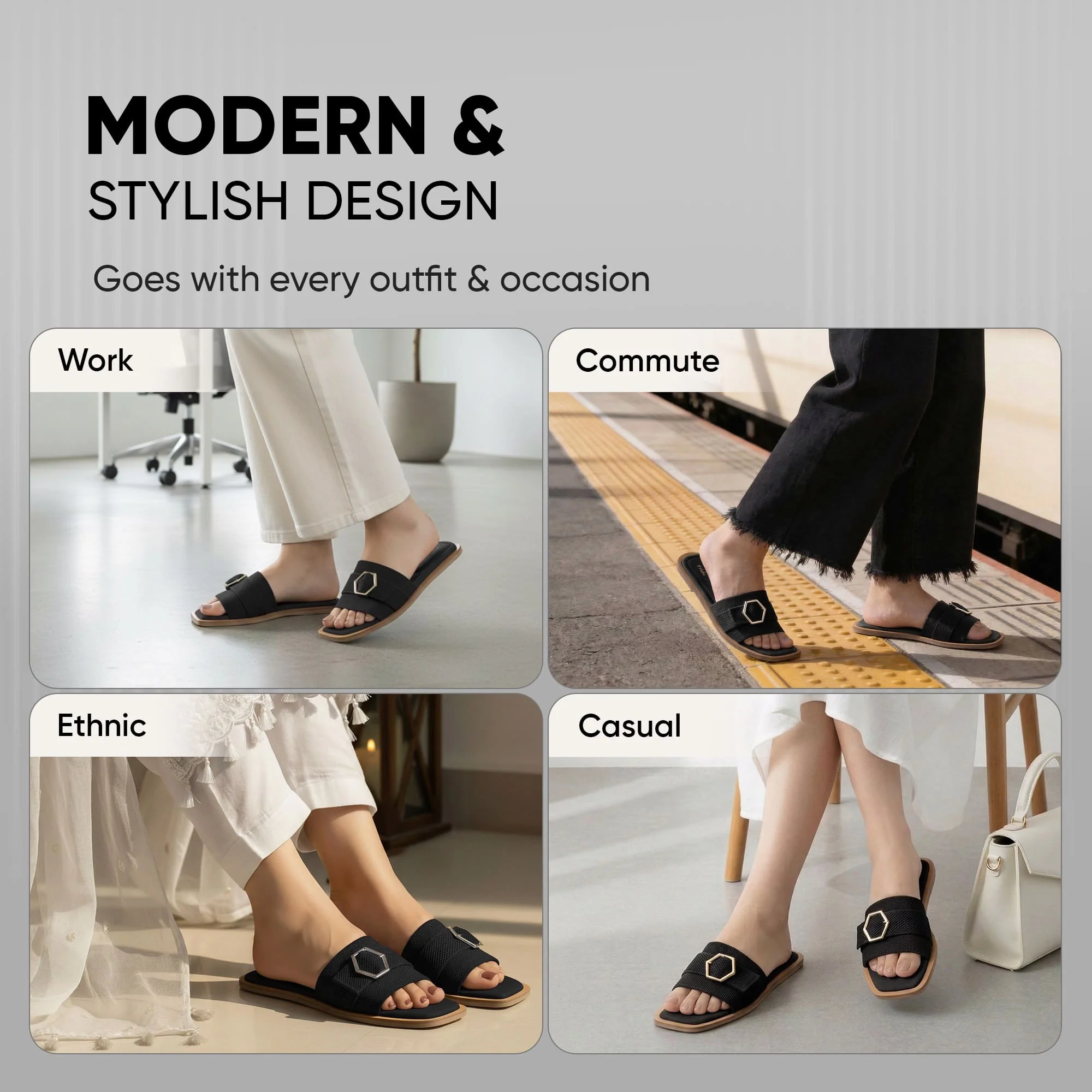 Frido Women's Comfort Flat Sandal - Image 53