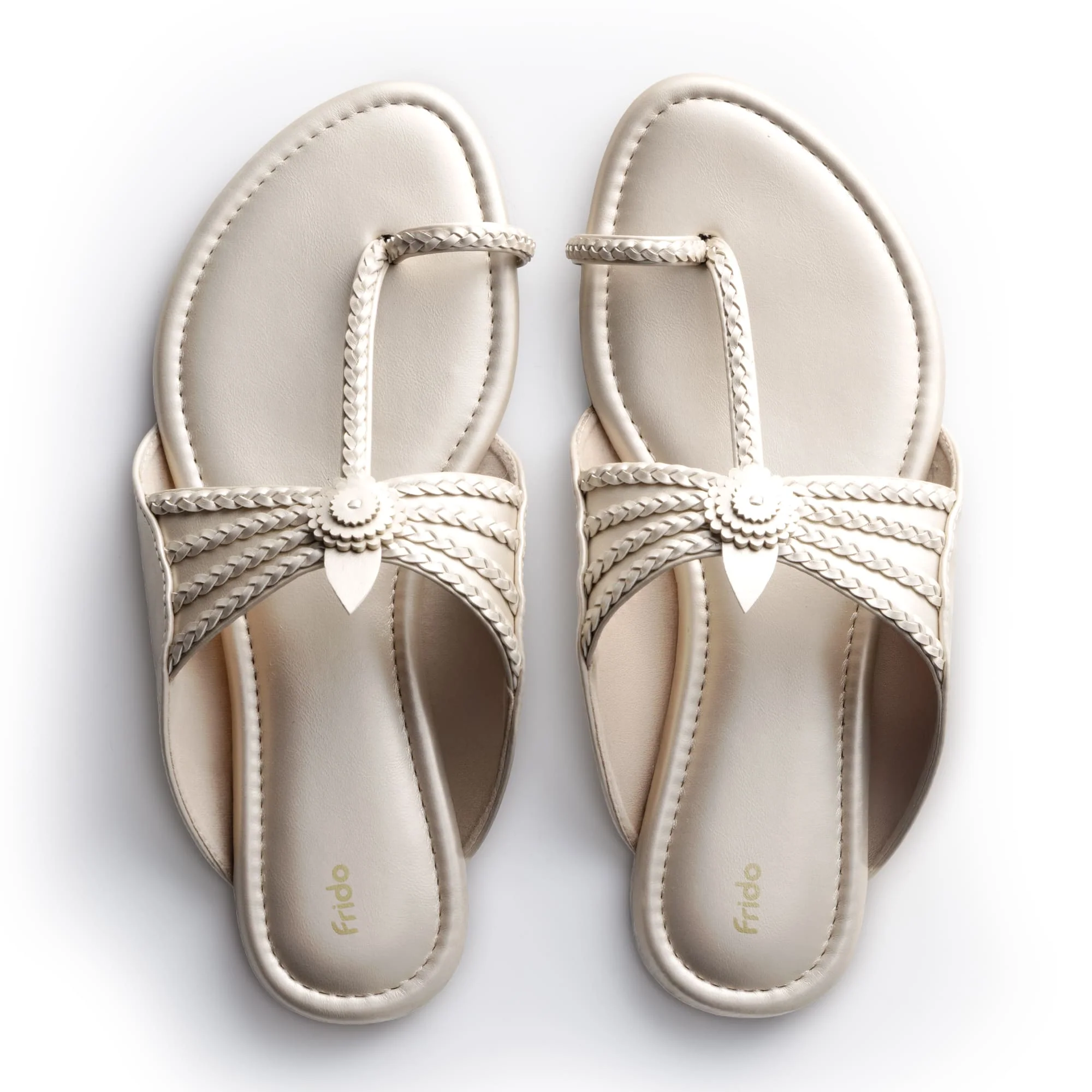 Frido Women's Ethnic Comfort Flat Sandal - Image 21