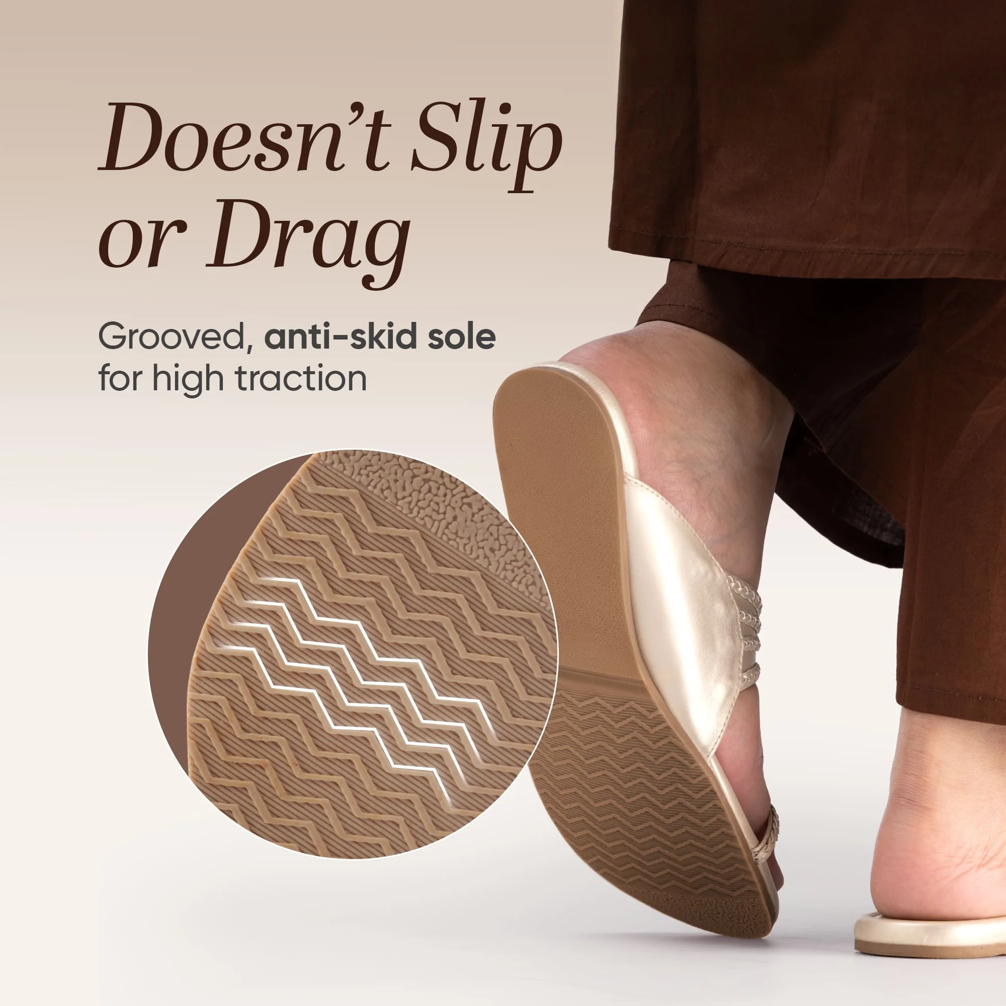 Frido Women's Ethnic Comfort Flat Sandal - Image 27