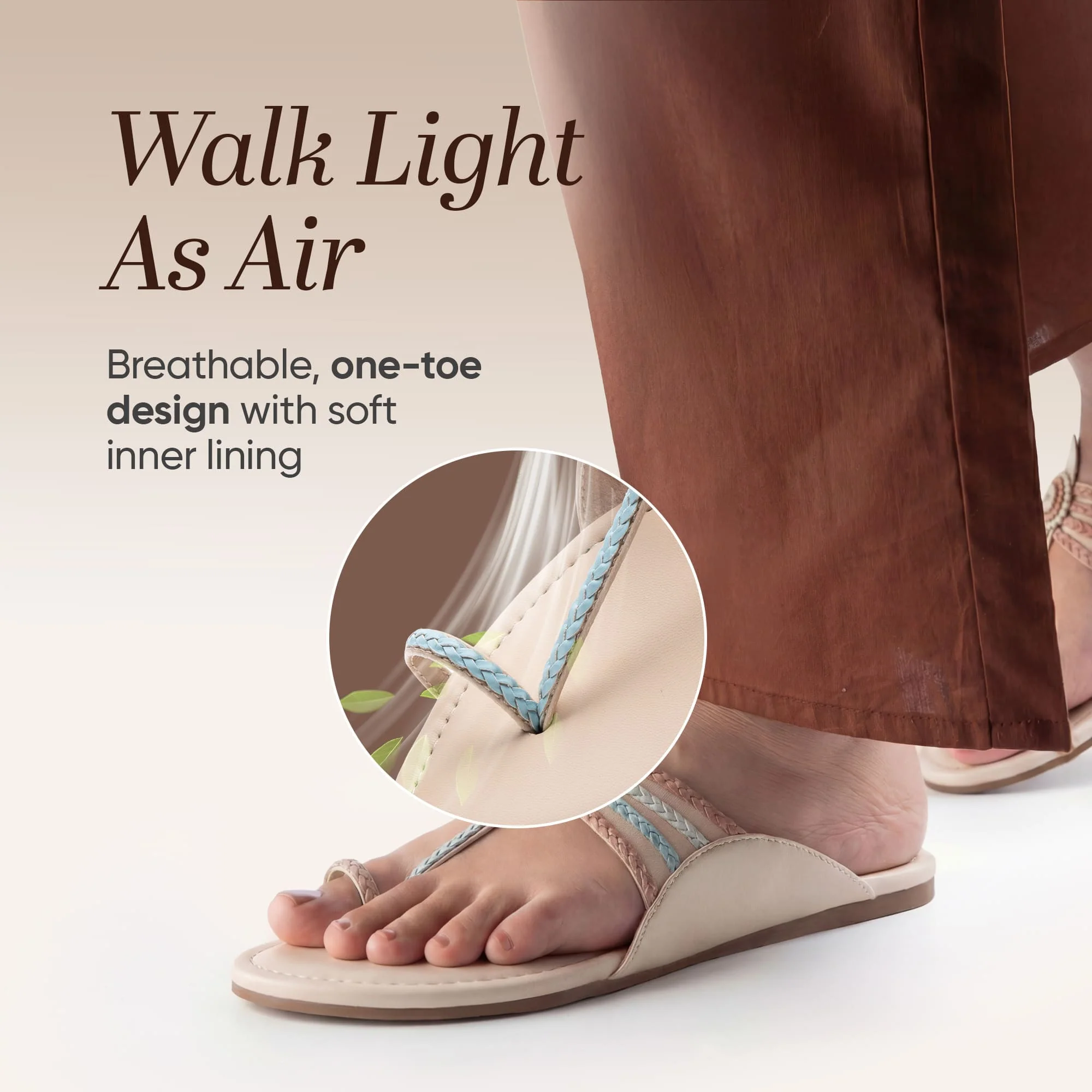 Frido Women's Ethnic Comfort Flat Sandal - Image 35