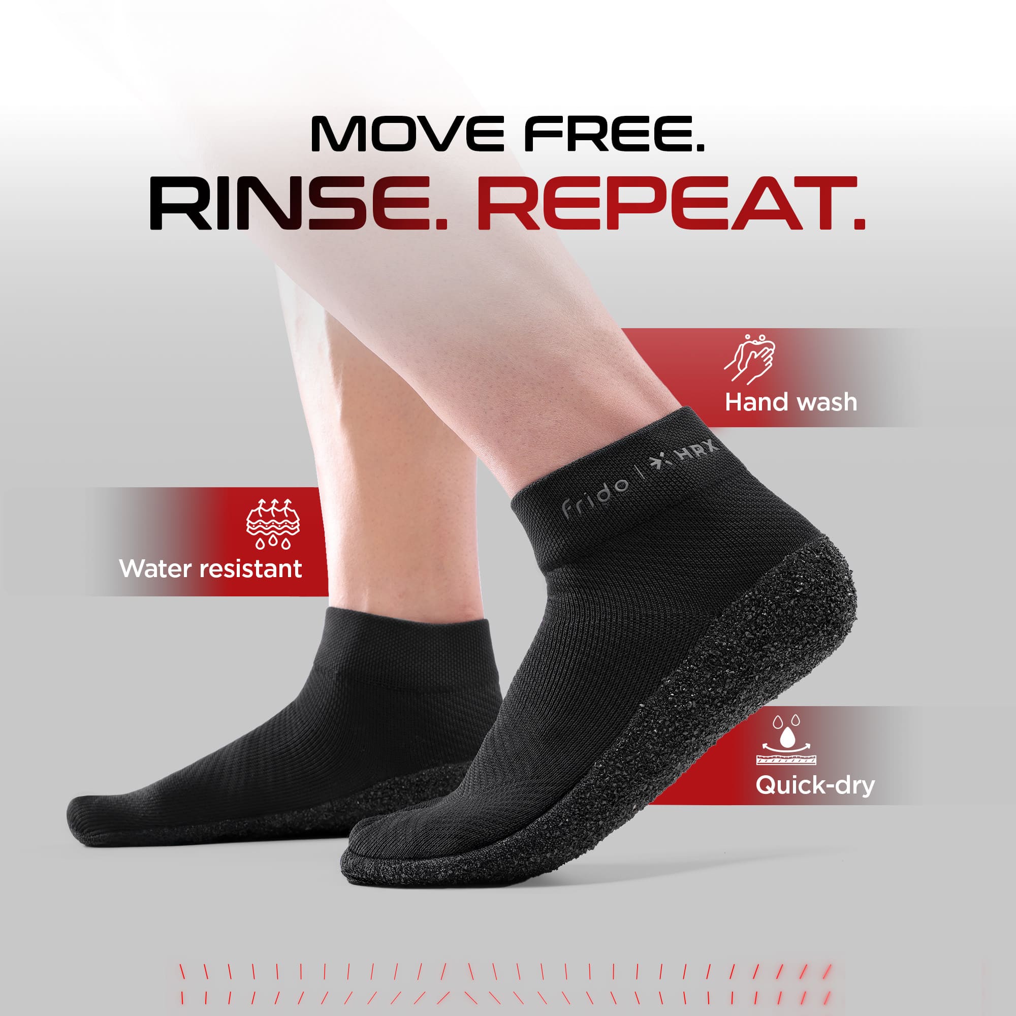 Frido x HRX Barefoot Sock Shoe Pro - Image 10