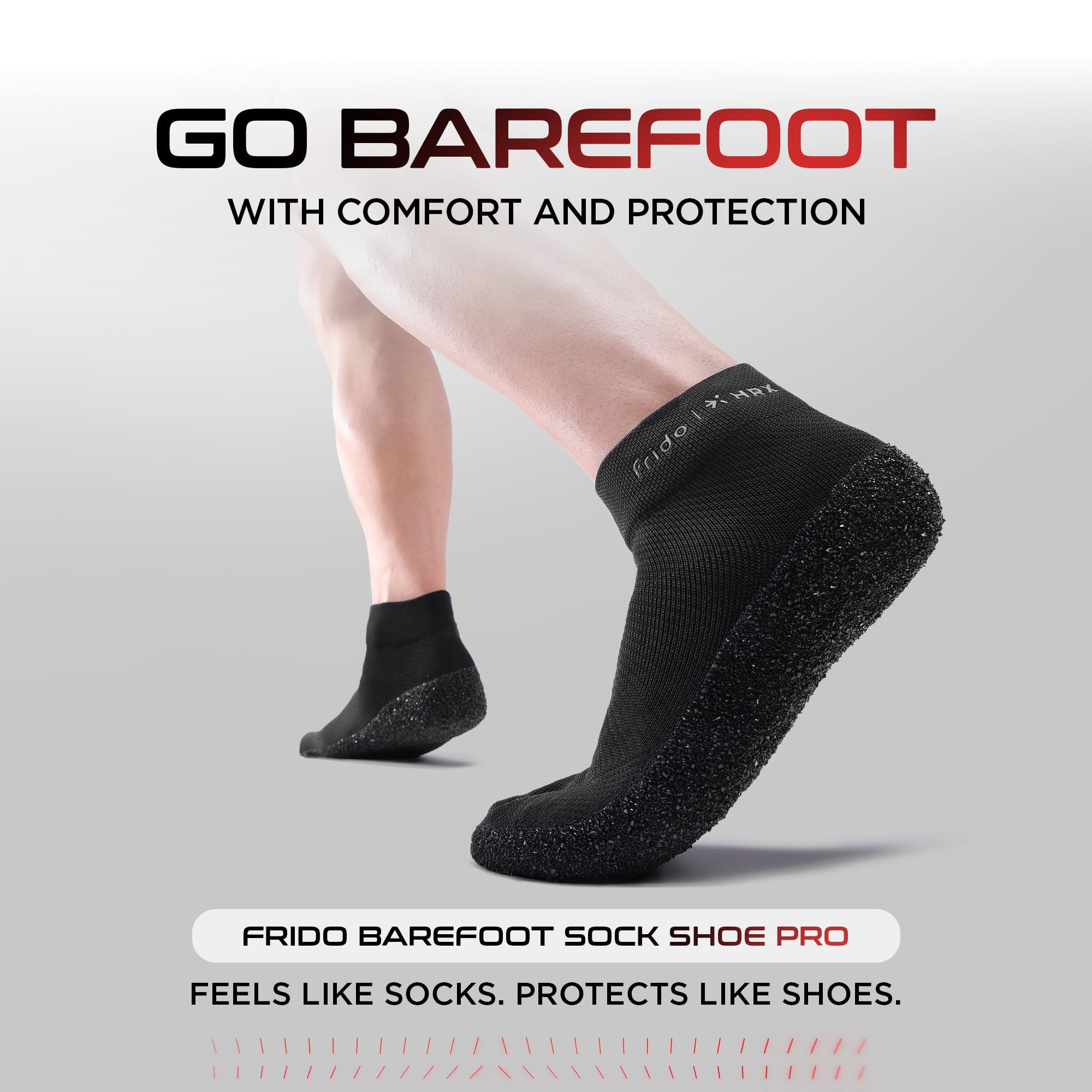 Frido x HRX Barefoot Sock Shoe Pro - Image 3