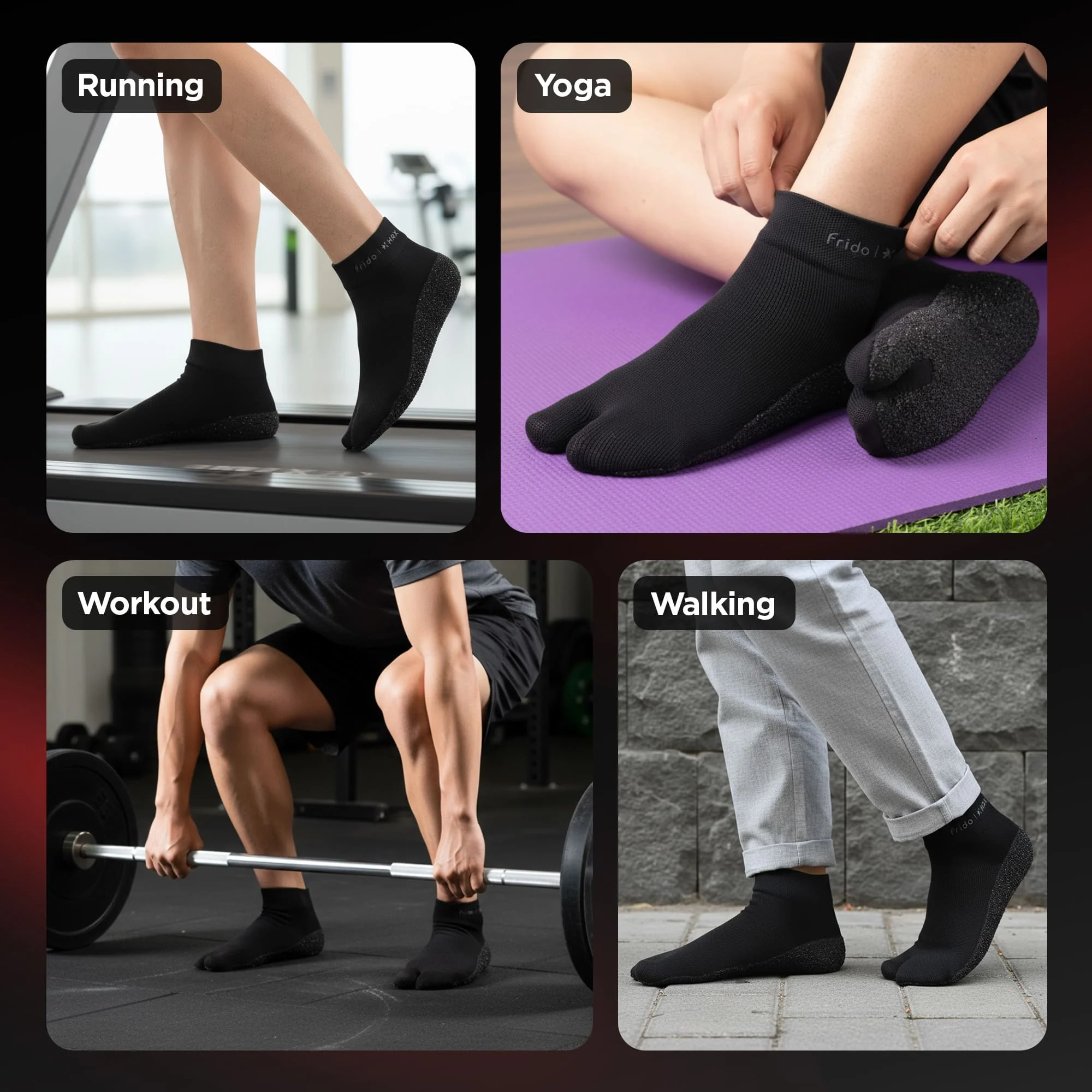 Frido x HRX Barefoot Sock Shoe Pro - Image 4