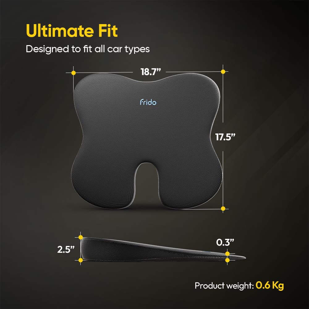 Frido Ultimate Car Wedge Seat Cushion - Image 5